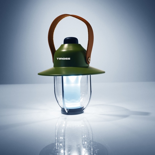 Tiross TS-1986 uzlādējams kempinga lukturis-lampa