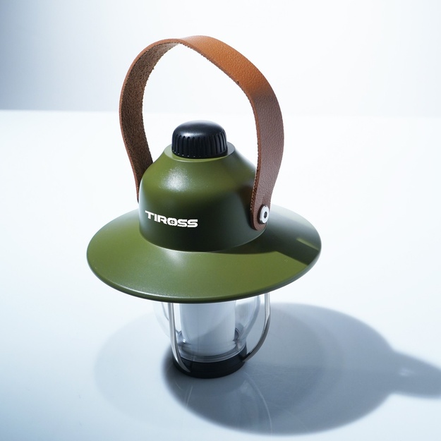 Tiross TS-1986 uzlādējams kempinga lukturis-lampa