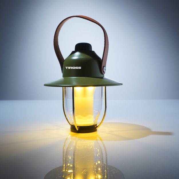 Tiross TS-1986 uzlādējams kempinga lukturis-lampa