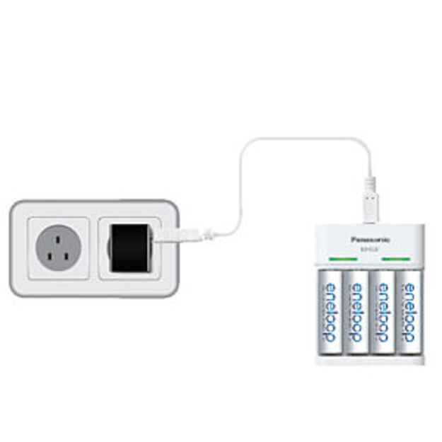 Eneloop BQ-CC61 USB lādētājs