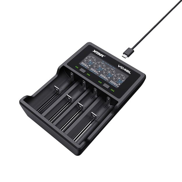 XTAR lādētājs VC4SL QC3.0