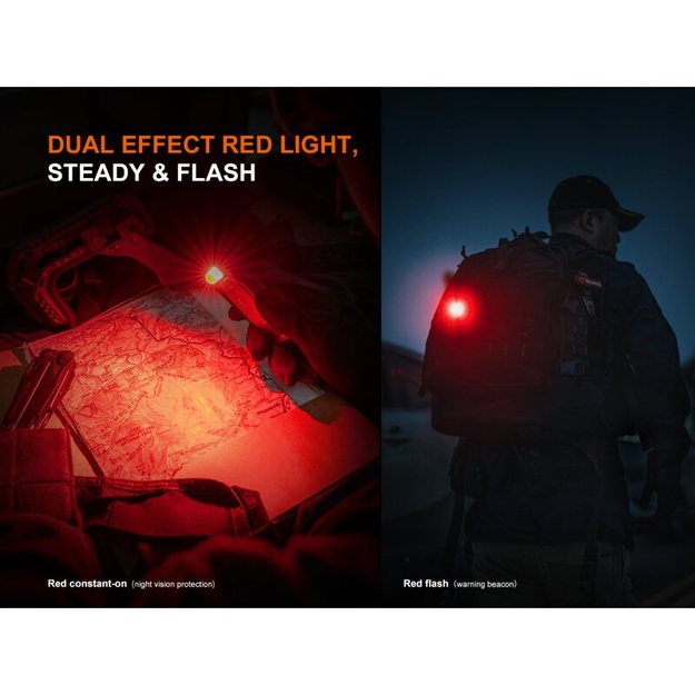 Fenix SW06R Multi-Light Flashlight White/UV/Red/Blue 500lm White