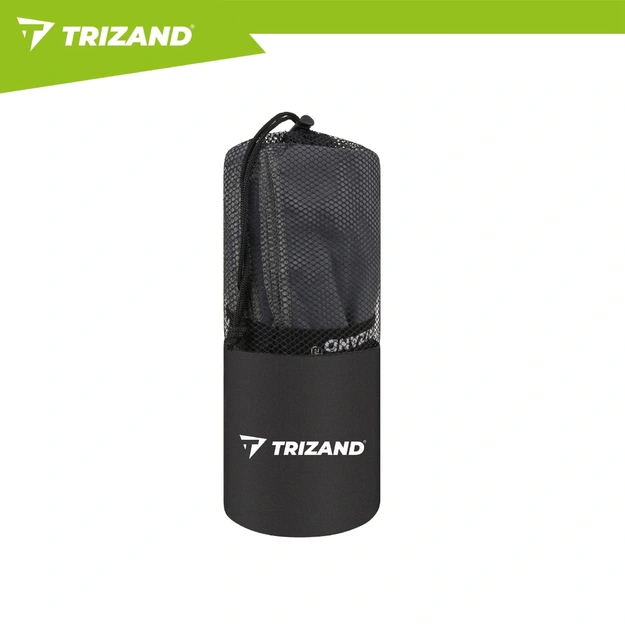 Trizand Quick-Drying Microfiber Towel 180x100 cm - Dark Gray