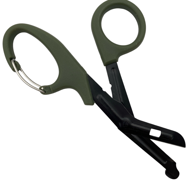 JB Tacticals Emergency Medical Scissors / Trauma Shears, 19 cm, Green