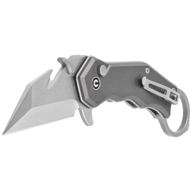 Складной нож Civivi Amaroq Gray Aluminum, Satin Nitro-V (C24018-1)