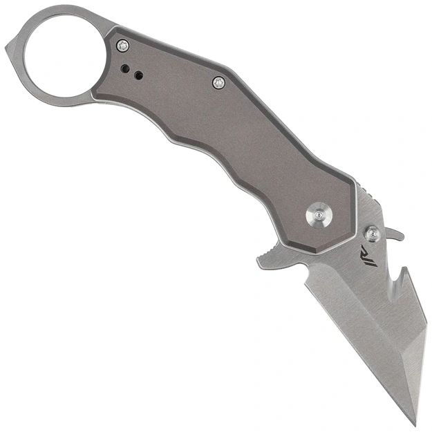 Складной нож Civivi Amaroq Gray Aluminum, Satin Nitro-V (C24018-1)
