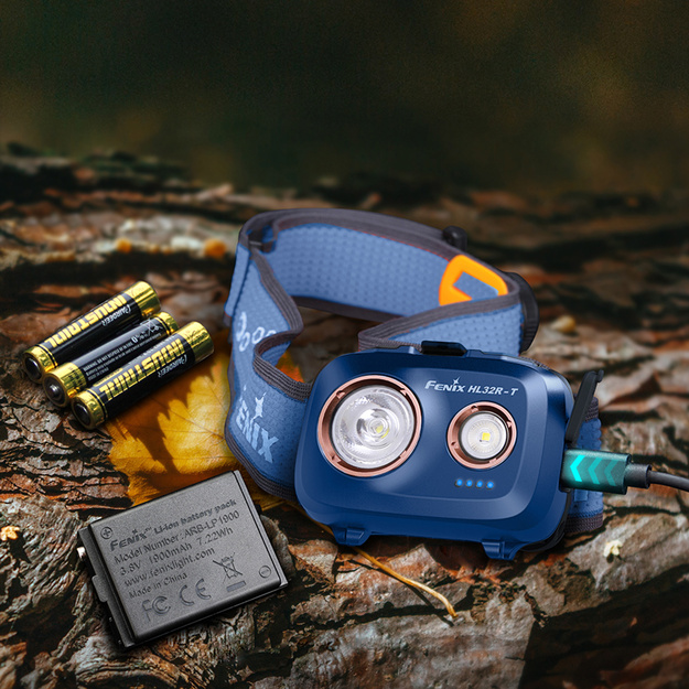 Fenix HL32R-T trail skrie&scaron;anas lukturis, blue