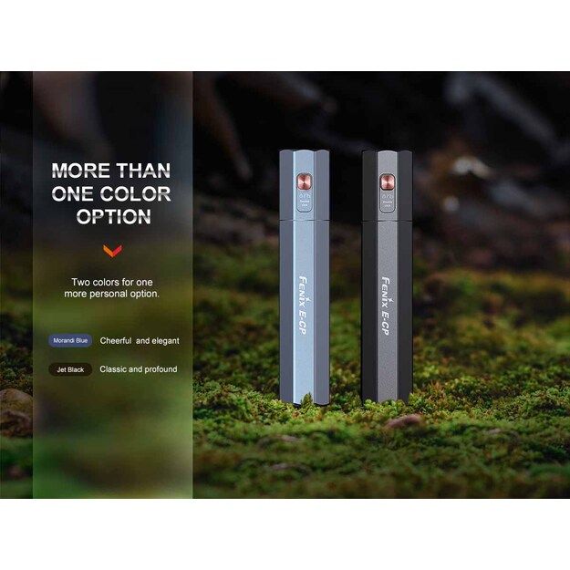 Fenix ​​E-CP flashlight + power bank. Black
