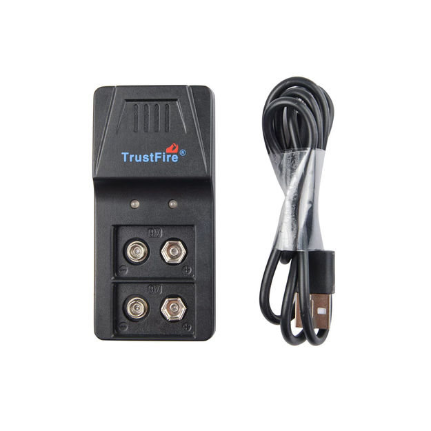 Trustfire BC01 9V Unit 6F22 Li-ion Ni-MH Battery Charger