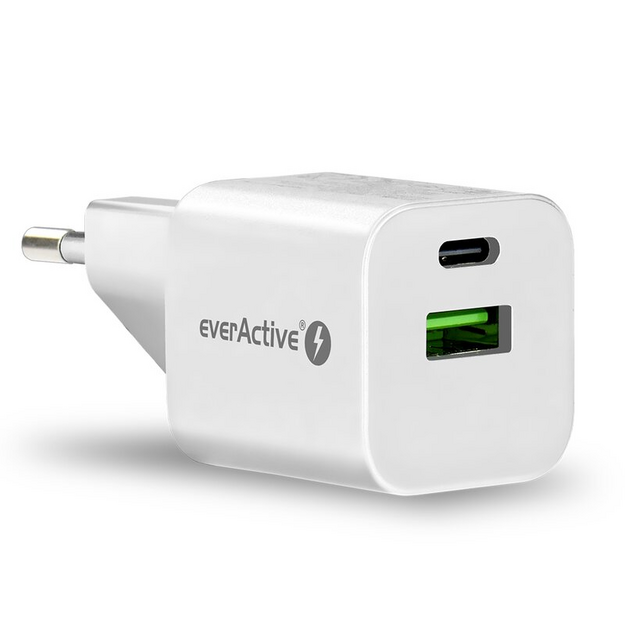 EverActive GaN SC-390Q sienas lādētājs