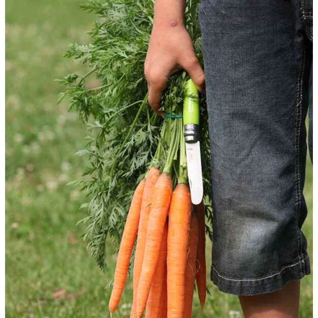  My first Opinel  №7 Детский нож с зеленой ручкой