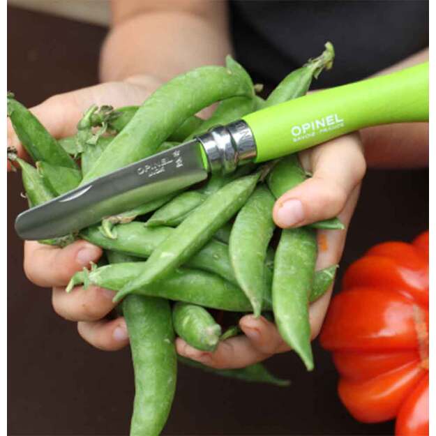  My first Opinel  №7 Детский нож с зеленой ручкой