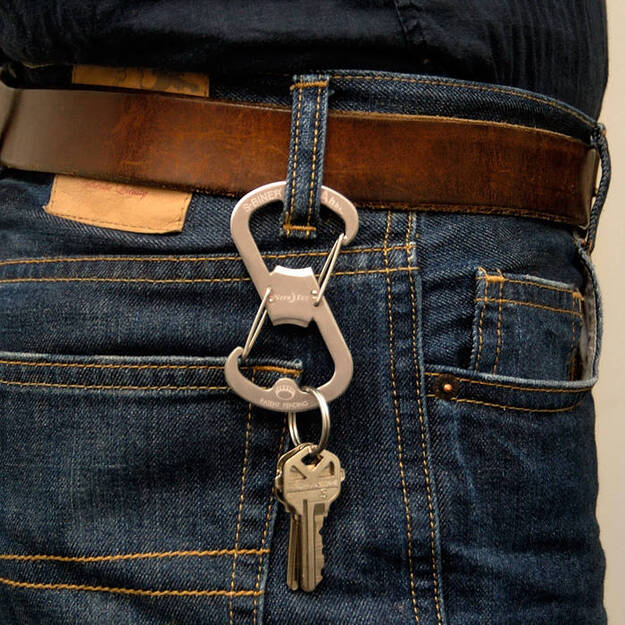 Nite Ize - S-Biner Ahhh karabīne / pudeļu attaisāmais BLACK - SBO-03-01