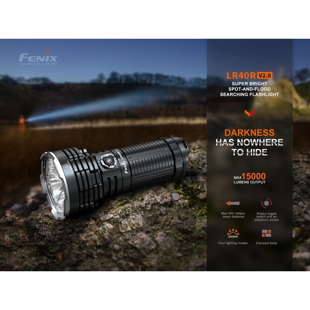 Fenix LR40R V2.0 flashlight