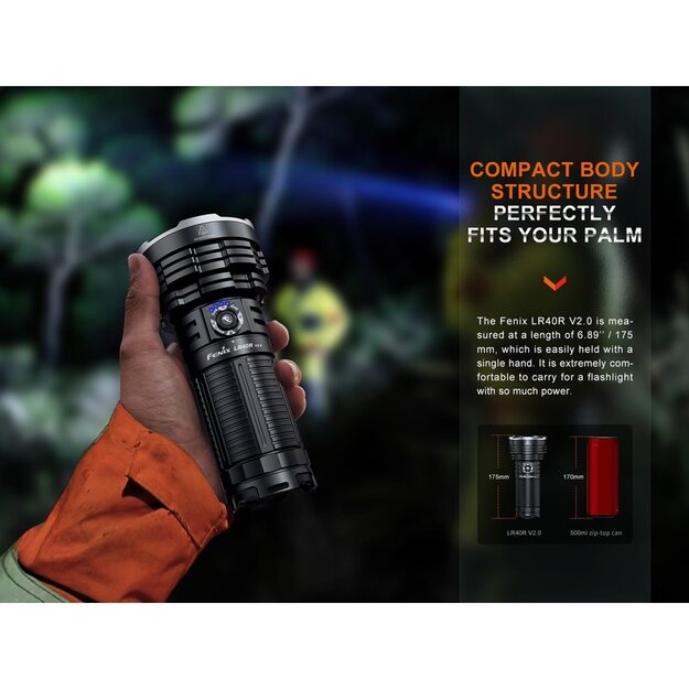 Fenix LR40R V2.0 flashlight
