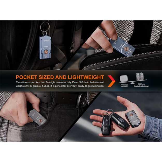 Фонарь Fenix E03R V2.0