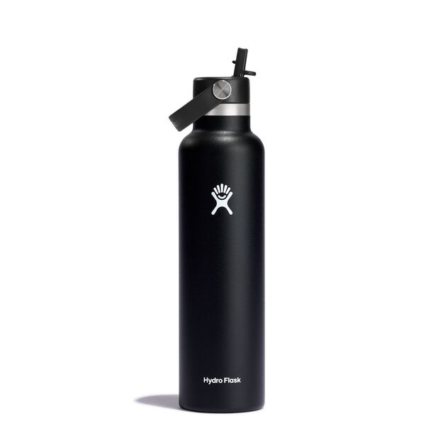 Hydro Flask Standard Flex Straw Cap ceļojumu pudele 710 ml S24FS001 Black