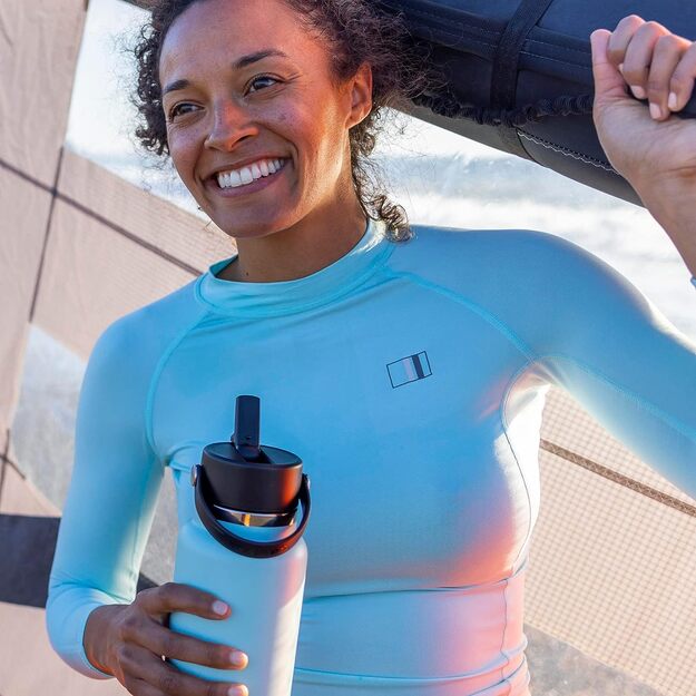 Hydro Flask Wide Mouth modeļa dzēriena vāciņ&scaron; ar salmiņu WFS001