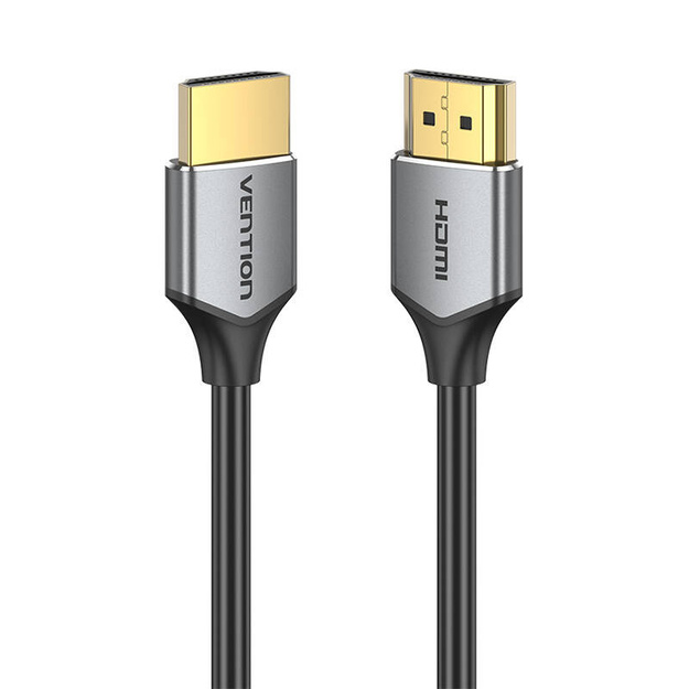 Vention ALEHD 0,5 m 4K 60 Hz (pelēks) īpa&scaron;i plāns HDMI kabelis