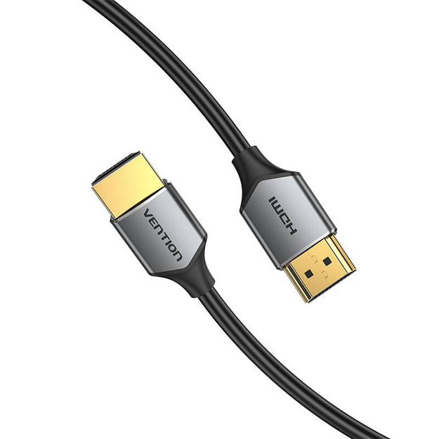 Vention ALEHD 0,5 m 4K 60 Hz (pelēks) īpa&scaron;i plāns HDMI kabelis