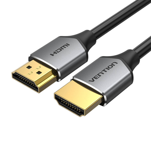 Vention ALEHD 0,5 m 4K 60 Hz (pelēks) īpa&scaron;i plāns HDMI kabelis