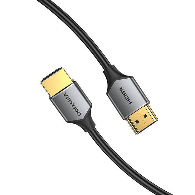 Vention ALEHD 0,5 m 4K 60 Hz (pelēks) īpa&scaron;i plāns HDMI kabelis