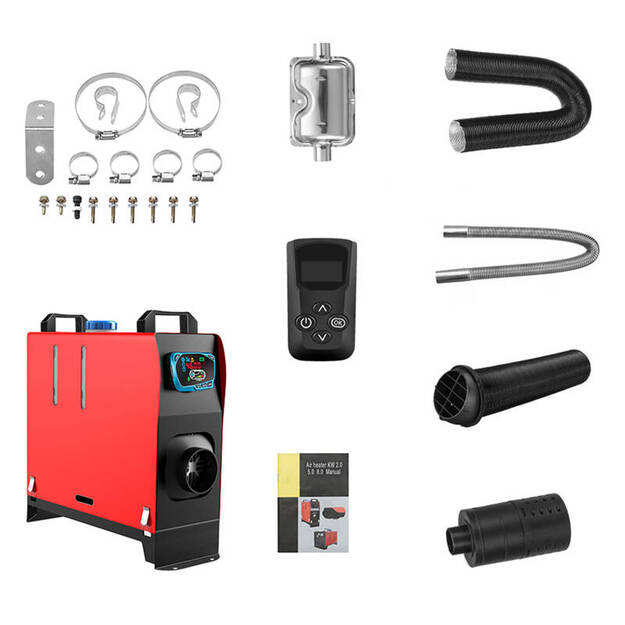 Blitzwolf stāvvietas sildītājs BW-AH-V2B-BT, 5 kW, 12 V