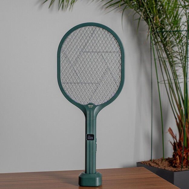 Vayox elektriskā kukaiņu lamatas 6xSMD 1200mAh IKV-957 Tum&scaron;i zaļ&scaron;