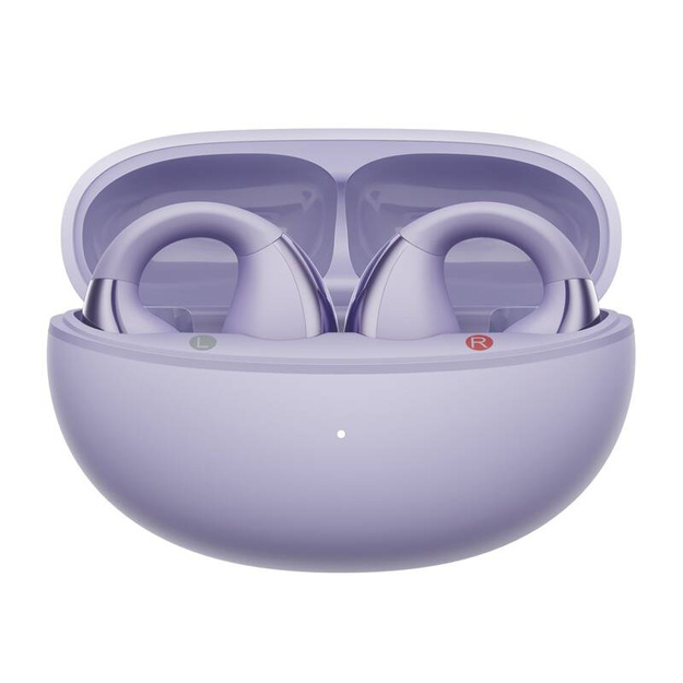 QCY Crossky Clip T33 headphones (purple)