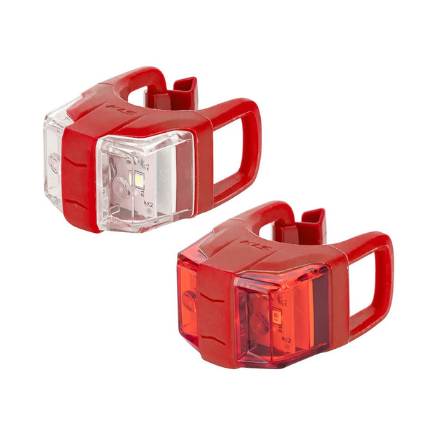 KLS Twins II, with batteries (red)