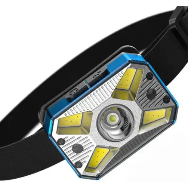 Headlight Warsun YHT3, 200lm, 1200mAh, USB-C