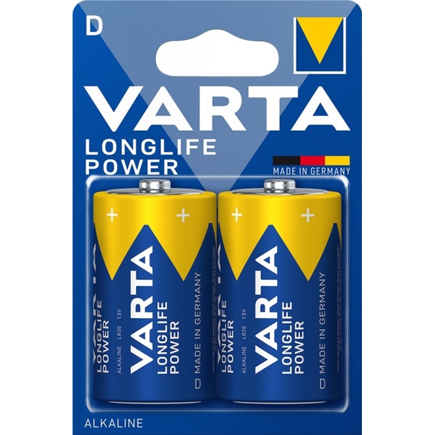 D elementas LR20 Varta High Energy , 2 vnt.