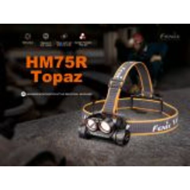 Fenix ​​HM75R Topaz flashlight