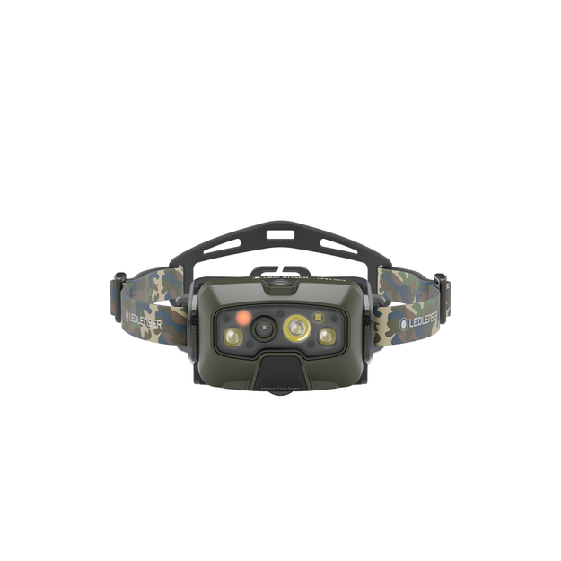 Ledlenser HF8R Core RGB camouflage headlamp