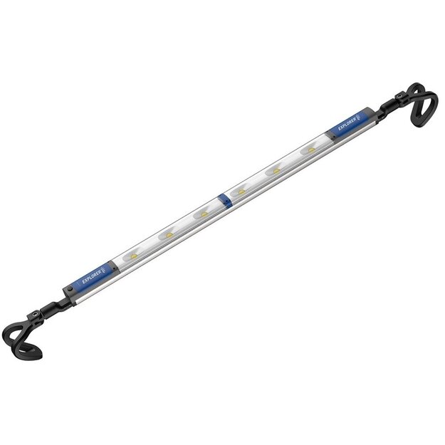 LED darba lampa COB zem ma&scaron;īnas motora pārsega, uzlādējama