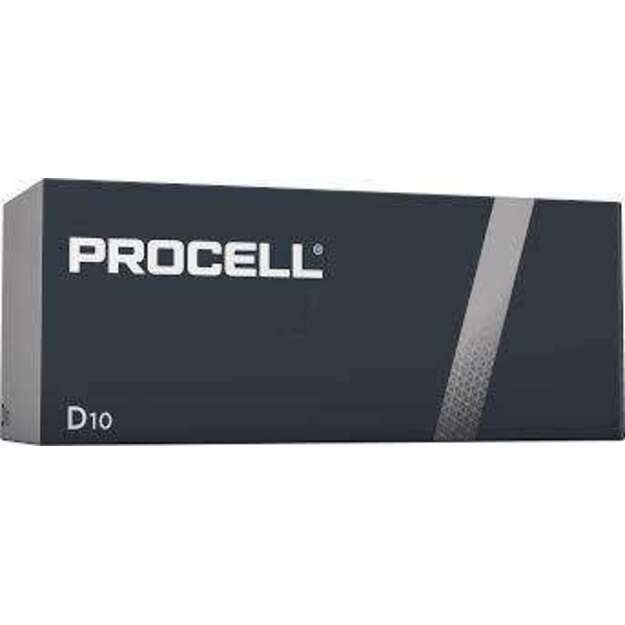 Duracell Procell LR20 MN1300 akumulators, 10 gab.