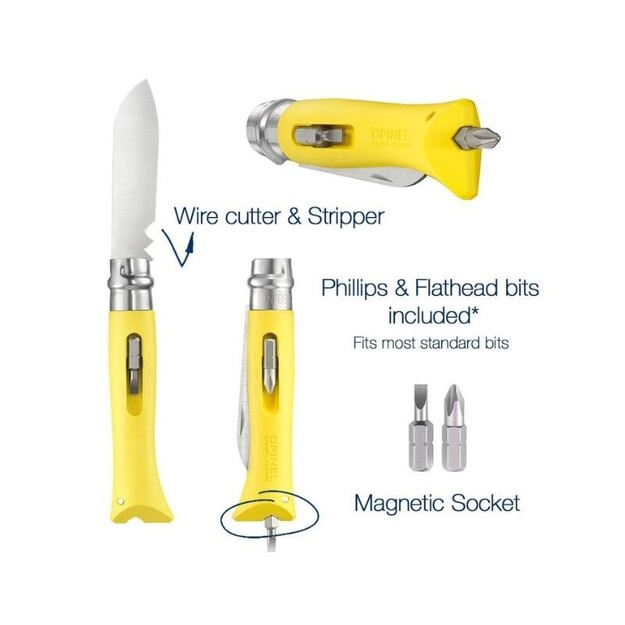 Opinel pocket knife Opinel No 9 - Yellow