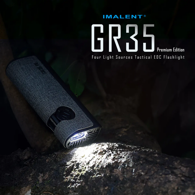 IMALENT GR35 PE Flashlight with green Laser