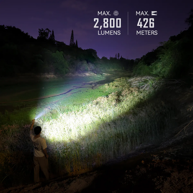 IMALENT GR35 PE Flashlight with green Laser