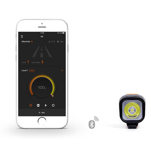 MagicShine MJ 900B, Bluetooth, 1500Lm (melns)