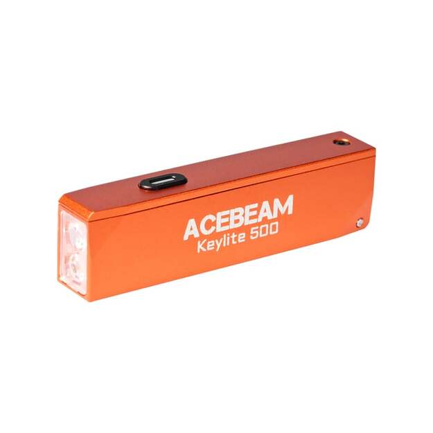 Acebeam Keylite 500 USB-C Oranžs Lukturītis