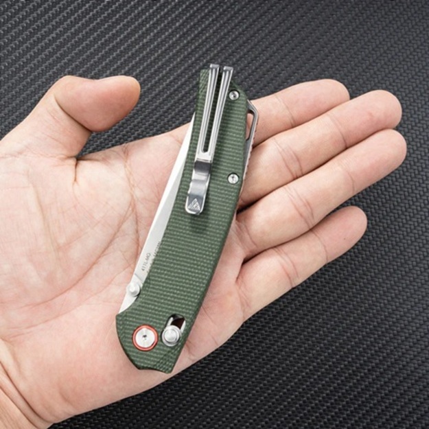 SRM 411L-MG folding knife Micarta