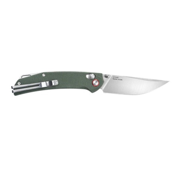 SRM 411L-MG folding knife Micarta