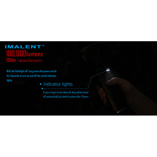 Imalent MS18 LED prožektorius CREE XHP70.2 LED