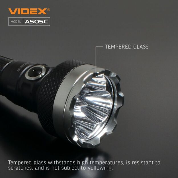 Flashlight VIDEX VLF-A505C 5500lm 5000K