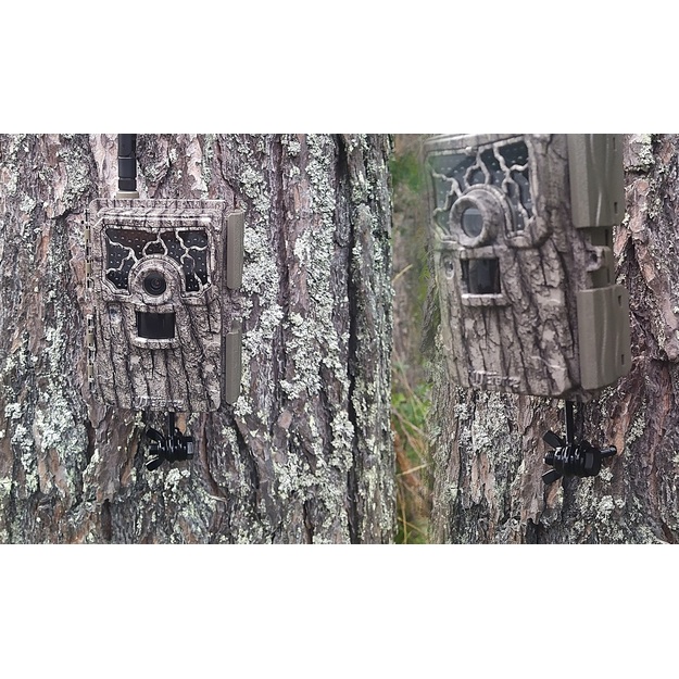 Niteforce kameras stiprinājums uz koka