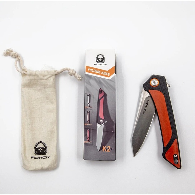 Roxon K2-D2 folding knife Brown