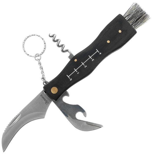 Martinez Albainox Setera multifunctional mushroom knife, Madeira wood, satin 3Cr13Mov (10592)