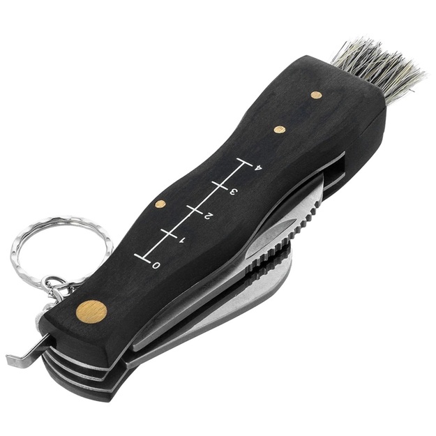 Martinez Albainox Setera multifunctional mushroom knife, Madeira wood, satin 3Cr13Mov (10592)