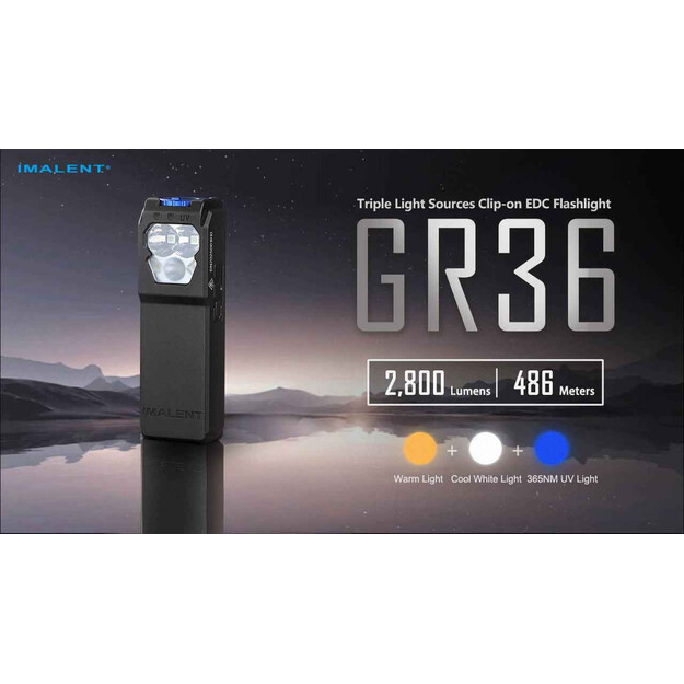 IMALENT GR36 Lukturītis EDC Gear
